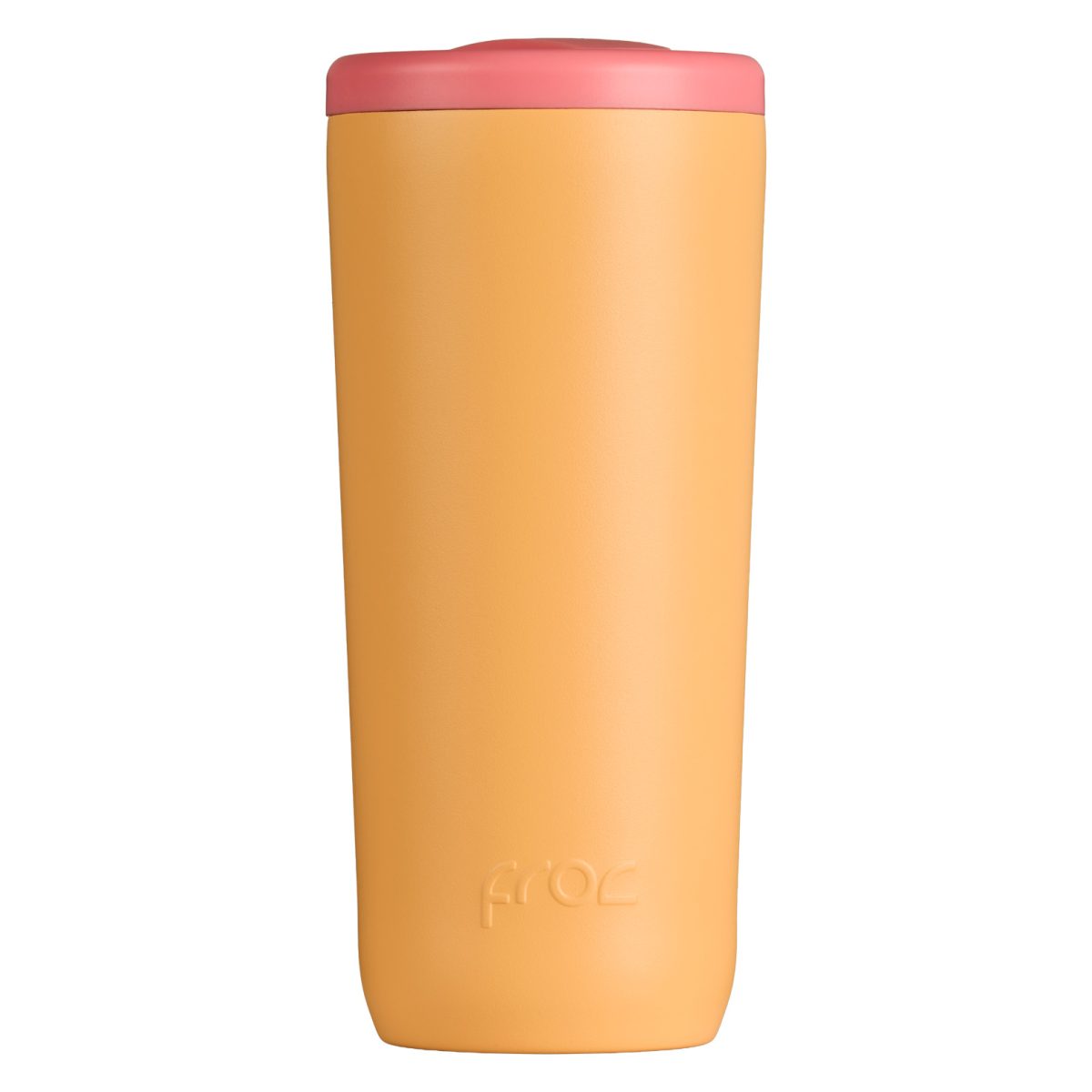 THE BAY TERMO FROC  (AMARILLO / ACERO INOXIDABLE/ACERO INOX / THE-BAY / THEBAY / ARTICULO PROMOCIONAL ) - Image 1