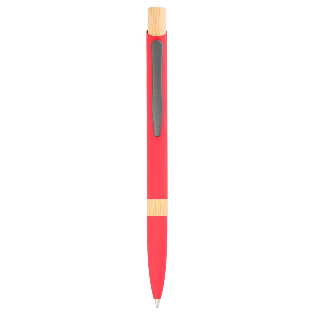 BOLIGRAFO ROJO TAAD (AL 23150 - METAL / BAMBÚ) - Image 1