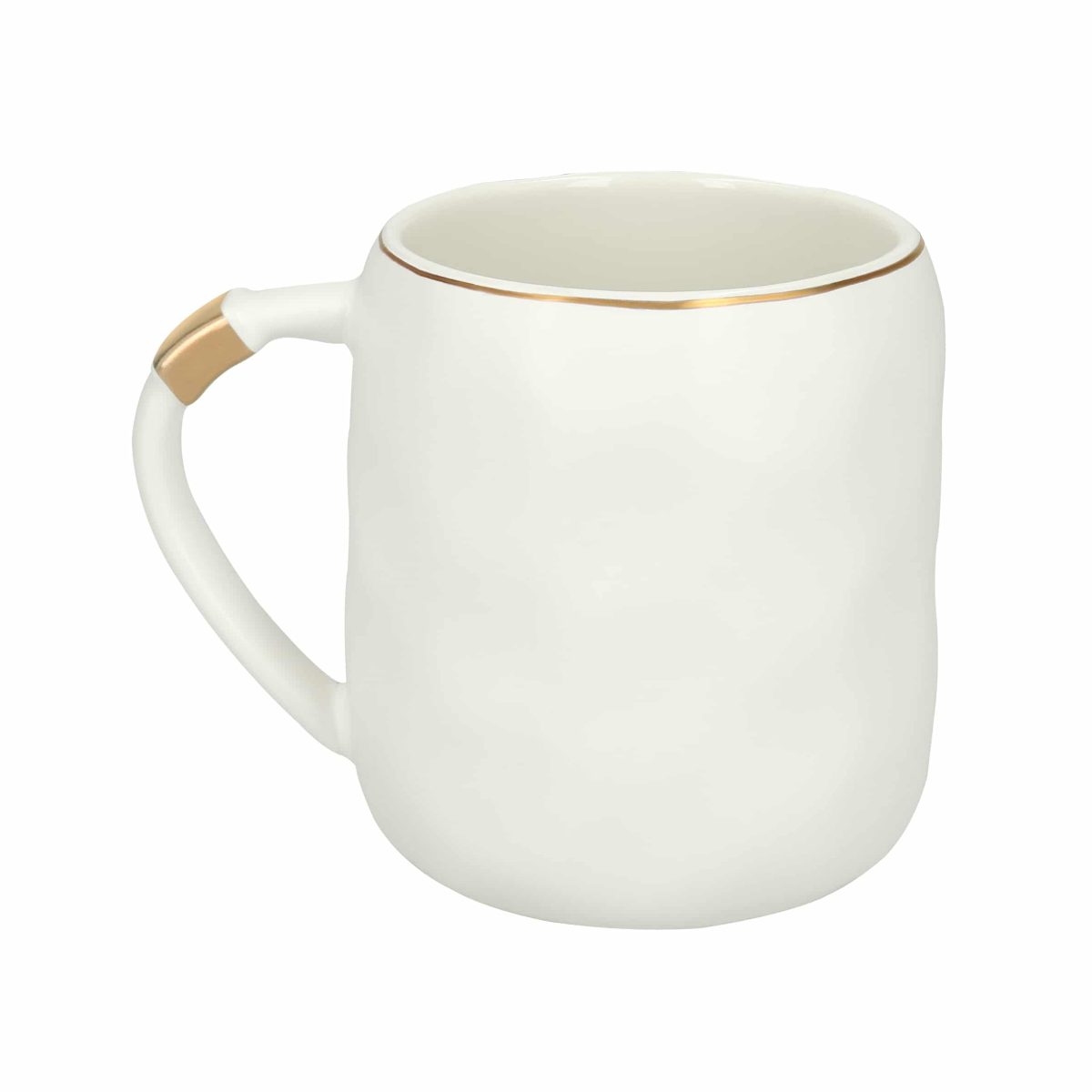 TAZA CANELA BLANCO (HO 106 - CERÁMICA/METAL) - Image 1