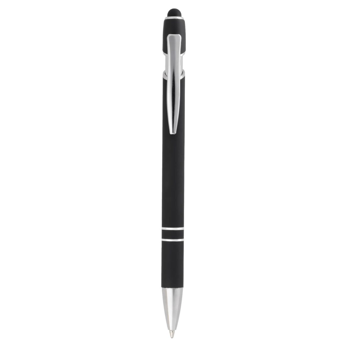 BOLIGRAFO NEGRO LAKEN (AL 9064 - METAL/RUBBER) - Image 1
