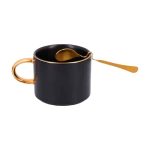 TAZA CAPUCCINO NEGRO (HO 054 - CERÁMICA / METAL) - Image 14