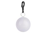 IMPERMEABLE EN ESFERA LUCCA A2145 BLANCO (PLÁSTICO / A2145.01 /  ARTICULOS PROMOCIONALES)