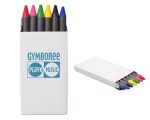 JUEGO 6 LAPICES CERA IMAGINA A2236 BLANCO (CERA / A2236.28 /  ARTICULOS PROMOCIONALES) - Image 3