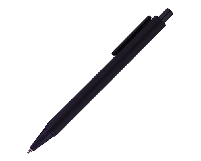 A2321_negro_lrg.jpg BOLÍGRAFO DE PLÁSTICO BELMA DE TINTA AZUL A2321A NEGRO (PLÁSTICO / A2321A.02 / ARTICULOS PROMOCIONALES) - Image 1