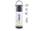 CILINDRO DE TRITÁN DE 650 ML. CON FUNCIÓN DE BOCINA BLUETOOTH SOUNDTEK A2434 GRIS (TRITAN / A2434.22 /  ARTICULOS PROMOCIONALES) - Image 3