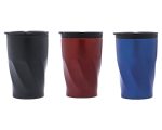 TERMO DE 350 ML. BLIZAN M A2525 NEGRO (EXTERIOR: ACERO INOXIDABLE / INTERIOR: PLÁSTICO PP / A2525.02 /  ARTICULOS PROMOCIONALES) - Image 3
