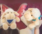MUÑECO DE PELUCHE OVEJA SHAUN A2527 BEIGE (POLIÉSTER / A2527.28 /  ARTICULOS PROMOCIONALES) - Image 2