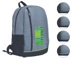 MOCHILA BACKPACK CON DOS COMPARTIMENTOS OXFORD A2535 NARANJA (POLICANVAS / A2535.03 /  ARTICULOS PROMOCIONALES) - Image 3