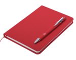 LIBRETA PERSONAL METRÓPOLIS A2669 AZUL (LIBRETA: TERMO PU // BOLÍGRAFO: ALUMINIO / A2669.09 /  ARTICULOS PROMOCIONALES) - Image 2