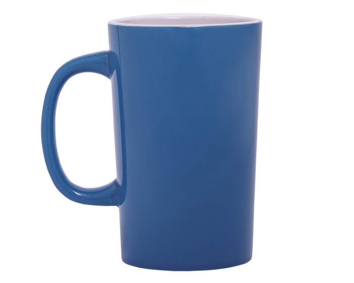 A2713_azulclaro_lrg.jpg TARRO CÓNICO BICOLOR 15 OZ LATTE A2713 AZUL CLARO (CERÁMICA / A2713.10 / ARTICULOS PROMOCIONALES) - Image 1