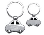 LLAVERO EN FORMA DE AUTO PISTA A2885 PLATA (ALEACIÓN DE ZINC / A2885.17 /  ARTICULOS PROMOCIONALES) - Image 3