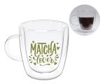 TAZA DE VIDRIO DE DOBLE PARED 8.5 OZ ZAZIL A2924 TRANSPARENTE (VIDRIO BOROSILICATO / A2924.19 /  ARTICULOS PROMOCIONALES) - Image 3