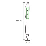 BOLÍGRAFO DE PLÁSTICO LANÚS AZUL BL-070A ( BL-070 / BL070 / BOLÍGRAFOS,TINTA NEGRA ) - Image 2