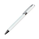 BOLÍGRAFO EN ALUMINIO RIZE BLANCO BL-118B ( BL-118 / BL118 / BOLÍGRAFOS,TINTA NEGRA )