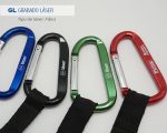GANCHO CON CLIP ATLANTI CPG4738 NEGRO (ALUMINIO / A150150 /  ARTICULOS PROMOCIONALES) - Image 2