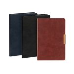 HL 9047 A - LIBRETA KOLM AZUL (AZUL / CURPIEL / PAPEL) - Image 6