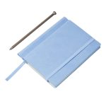 HL 9059 A - LIBRETA DAGOM AZUL (AZUL / CURPIEL / PAPEL / PLASTICO)