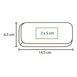 ESTUCHE METÁLICO RECTANGULAR PLATA I-003 ( I-003 / I003 / ESTUCHES DE RELOJ ) - Image 2
