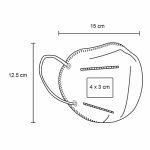 CUBRE KN 95 BLANCO (KN 95 - 100% POLIPROPILENO) - Image 2