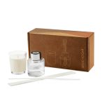 KTC 950 B - SET DE HOGAR ALICE BLANCO (BLANCO / VIDRIO / CERA DE SOYA / FIBRA DE POLIESTER /  FRAGANCIA) - Image 7