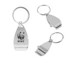 LLAVERO METALICO DESTAPADOR SERRA LLM2563 PLATA (METAL / A150184 /  ARTICULOS PROMOCIONALES) - Image 3