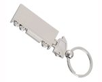 LLAVERO METALICO CAMION LM9 PLATEADO (METAL / A150059 /  ARTICULOS PROMOCIONALES)