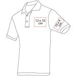 PLAYERA YAGER BLANCO PLY 002 B-G (100% POLIÉSTER ECOLÓGICO) - Image 2