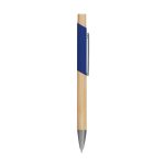 RQ 1130 A - BOLÍGRAFO HOLZ AZUL (AZUL / ALUMINIO / BAMBU) - Image 3