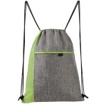 BOLSA-MOCHILA ARACAR VERDE SIN 315 V (NON WOVEN / POLIÉSTER)