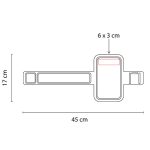 BRAZALETE DEPORTIVO ARMES NEGRO SPO 003 N (POLIÉSTER) - Image 5