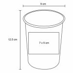 VASO CUP NEGRO (T 127 - ACERO INOXIDABLE) - Image 2