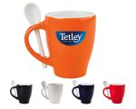TAZA BICOLOR C/CUCHARA 12 OZ LONDON TAC11 AZUL COBALTO (CERÁMICA / A040099 /  ARTICULOS PROMOCIONALES) - Image 3