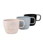 TAZA ECO EVERTON NEGRO TAZ 052 N (PLÁSTICO / FIBRA DE TRIGO) - Image 3