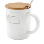 TAZA BAMBUSA AZUL TAZ 055 A (CERÁMICA / BAMBÚ / ACERO INOXIDABLE / METAL) - Image 4