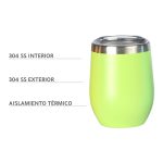 VASO OYAM BLANCO TE-061B ( TE-061 / TE061 / VASOS ) - Image 2