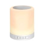 LAMPARA BOCINA RECARGABLE TACTIL BLUETOOTH (TEC135-U) BLANCO - Image 2