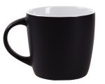 TAZA BICOLOR MATE 11 OZ LUCIANA TL099 BLANCO (CERÁMICA / A160103 /  ARTICULOS PROMOCIONALES)