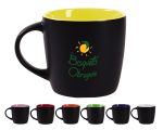 TAZA BICOLOR MATE 11 OZ LUCIANA TL099 BLANCO (CERÁMICA / A160103 /  ARTICULOS PROMOCIONALES) - Image 3