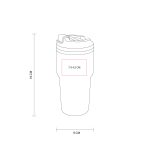 TERMO JAUNE NEGRO TMPS 111 N (ACERO INOXIDABLE / PLÁSTICO) - Image 3