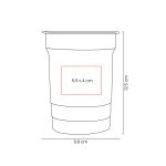 TMPS 226 S - VASO PONG PLATA (PLATA / ALUMINIO) - Image 3