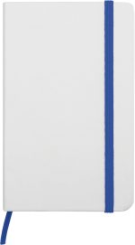 LIBRETA PEQUEÑA “WHITE” (T525 AZUL)