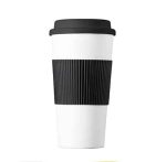TERMO MUG NEGRO (T 21 - POLIPROPILENO)